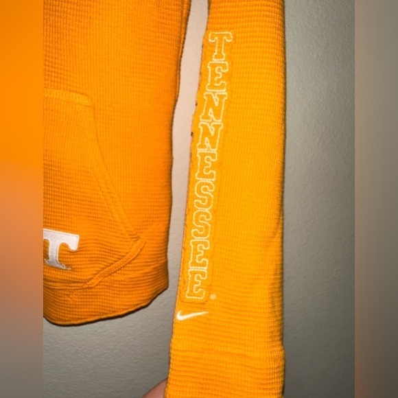 Nike Team university of Tennessee orange waffle knit kangaroo pocket hoodie S - Picture 2 of 7